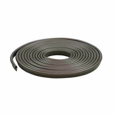 Vinyl Gasket Weatherstrip, Brown, 1/2-In. x 17-Ft.