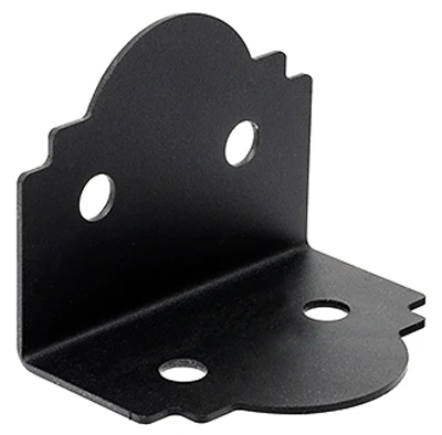 Outdoor Accents Angle, 90-Degree, 12 Gauge, ZMAX Coated, Galvanized Steel, 5 x 3-3/4 x 3-1/2 In.