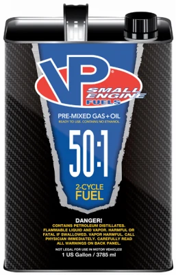 Small Engine Fuel, Premix 50:1, 2-Cycle, 1 Gallon