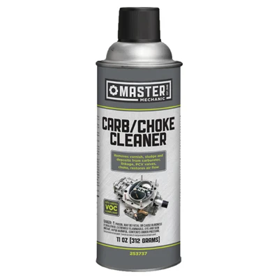 Carburetor Cleaner 45 Percent Volatile Organic Compounds 11 Ounce Aerosol Can