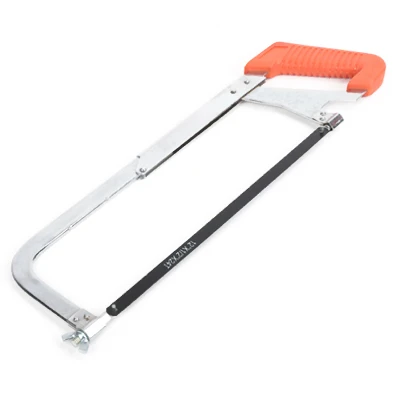 Heavy-Duty Steel Frame Hacksaw with 12-Inch Blade Length for Durable Cutting