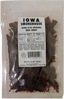 Beef Jerky, Original, 10-oz.