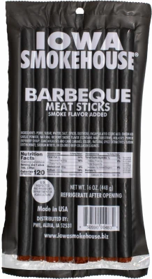 Meat Sticks, BBQ, 16-oz.