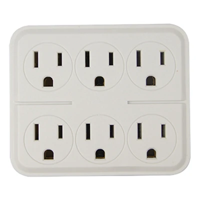 ME WHT 6 Outlet Tap