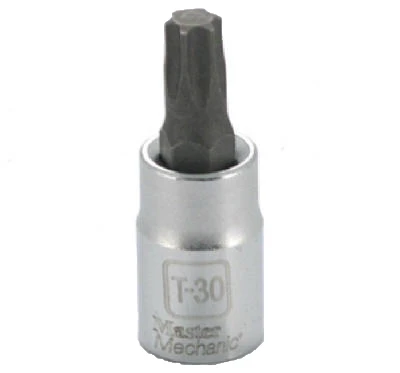 T-30 Torx Bit Socket, 1/4 Inch Drive For Precision Fastening