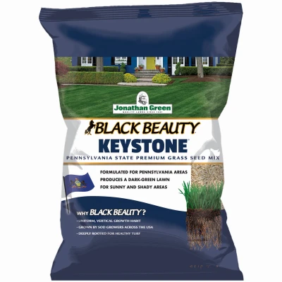 Black Beauty Keystone Grass Seed, PA Mix, 25 Lbs.