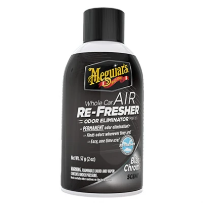 Whole Car Air Re-Fresher, Black Chrome Scent, 2 oz.