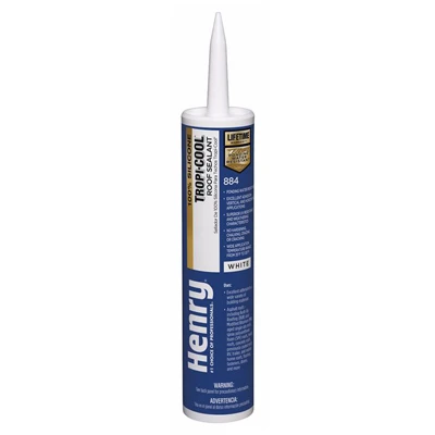 Tropi-Cool Silicone Roof Sealant, White, 10.1-oz.