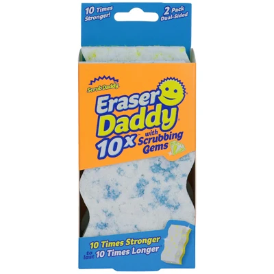 Eraser Daddy 10x, Scrubbing Gems, Powerase Foam