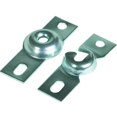 Inside Mount Window Shade Bracket, Zinc-Plated, 1 Pair