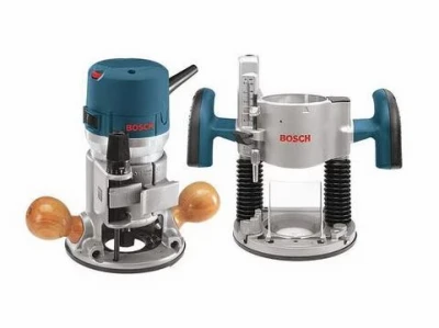 Combination Plunge & Fixed-Base Router, 2.25 HP, 12A Motor, 8,000-25,000 RPM