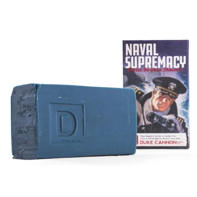 Big Ass Brick of Soap, Naval Supremacy, Fresh Water, 10 oz.