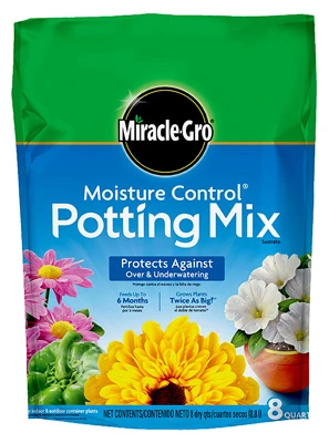 Moisture Control Potting Mix, 8-Qts.