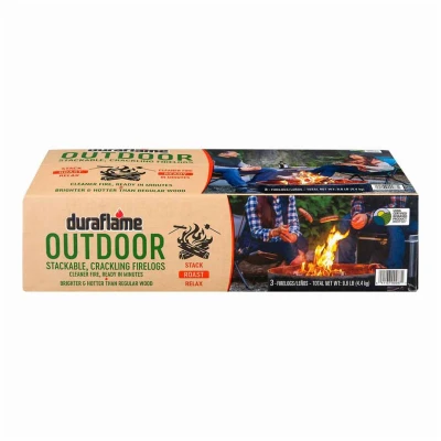 Outdoor Firelogs, 3.2-Lbs. Each, 3-Pk.