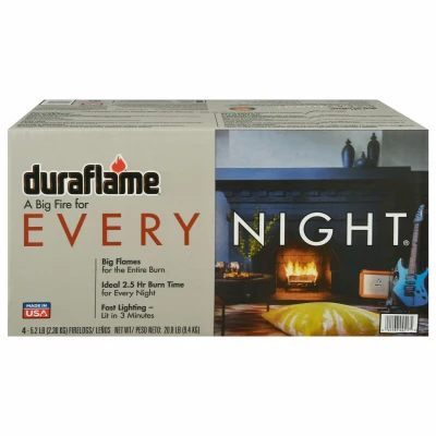 Every Night Firelogs, 5.2-Lbs. Each, 4-Pk.