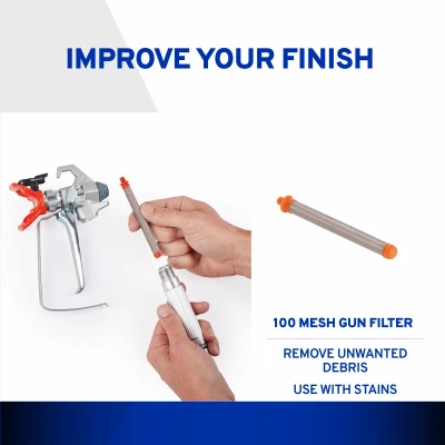 Spray Gun Filter for SG2 and SG3 Models, 100 Mesh Screen