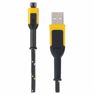DeWalt Braided Micro USB Charging Cable 6 Ft. Gorham s Ltd