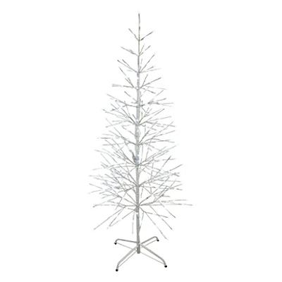 LED Lighted Birch Tree, Pure White, 42-In.