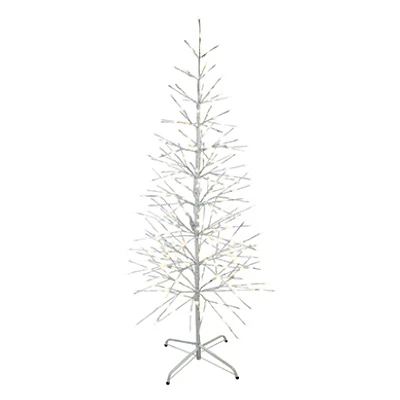 LED Lighted Birch Tree, Warm White, 42-In.