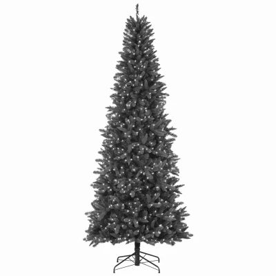 Stratford Quick Set Pine Artificial Pre-Lit Christmas Tree with 900 Clear Lights, 9 Feet Tall
