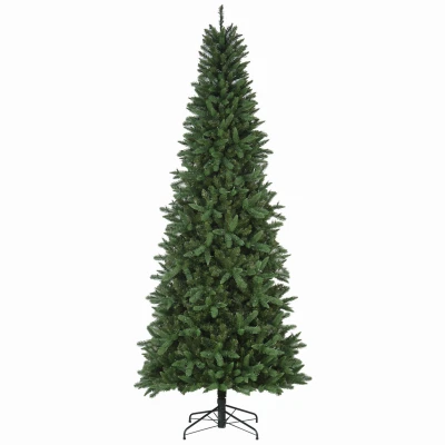Stratford Quick Set Pine Artificial Pre-Lit Christmas Tree with 900 Clear Lights, 9 Feet Tall