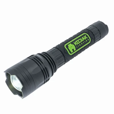 Tactical Grade Flashlight, 3,500 Lumens, 3 Light Modes, Rubber Grip