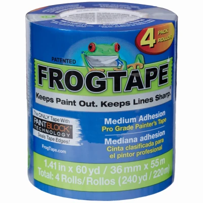 Pro Grade Painter's Tape, 1.41 In. x 60 Yd., 3-Pk.