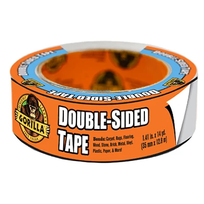 Double Sided Tape, Weather Resistant, 1.41-In. x 8-Yd.