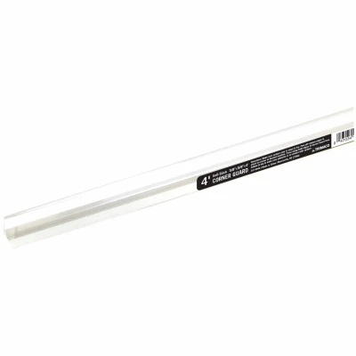 Corner Guard, Self-stick, Clear, 5/8-In. x 4-Ft.