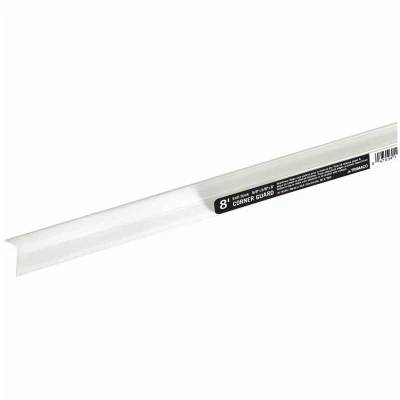 Corner Guard, Self-Stick, Clear, 5/8-In. x 8-Ft.