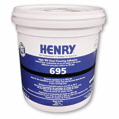 695 High RH Vinyl Flooring Adhesive, Gallon