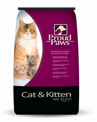 Dry Cat and Kitten Food, 40-Lbs.