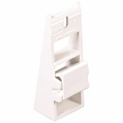 Universal Fascia Gutter Fixer, Vinyl, White