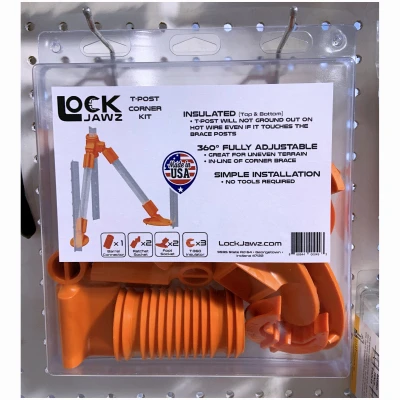 T-Post Corner Brace Kit Requires T-Post Driver for Installation
