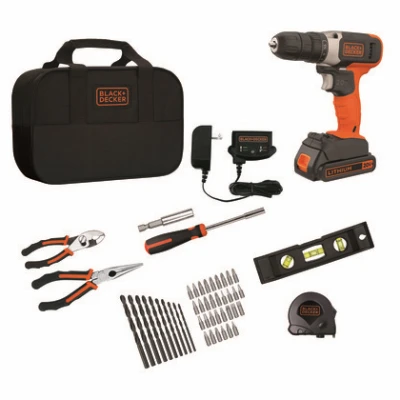 50-Pc. Max Cordless Drill & Tool Set, 20-Volt Max, $89.99 Value