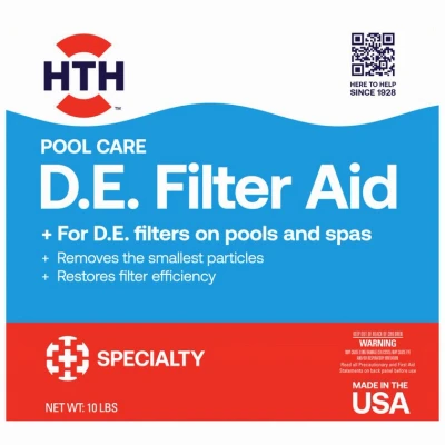 Filter Aid, For D.E. Filters, 10 Lb.