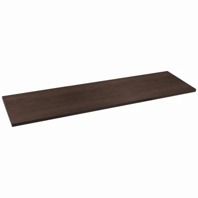 Shelf, Espresso Melamine, 12 x 24-In.