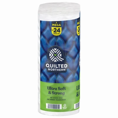 2-Ply Mega Roll Toilet Paper, 6-Pk.
