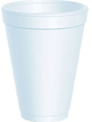 Styrofoam Cups, 12 oz., 25-Ct.