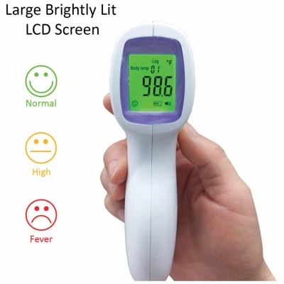 No-Touch Infrared Temporal and Forehead Thermometer for Baby and Adult Use
