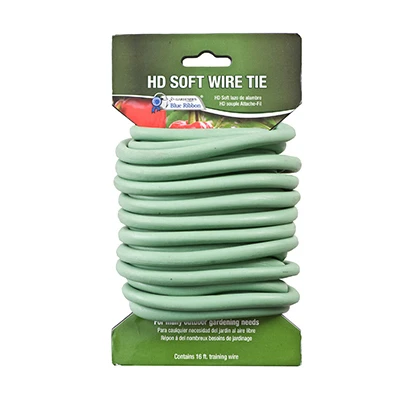 Plant Wire Tie, Heavy-Duty, Soft Coated Wire, 16 Ft.