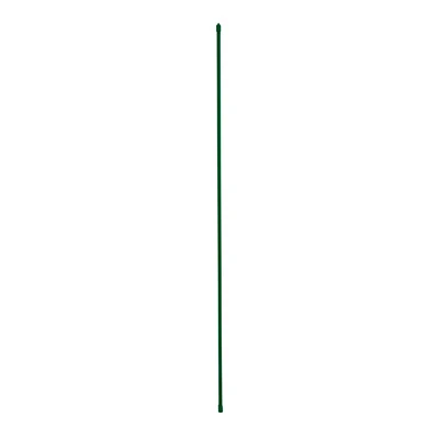 Sturdy Plant Stake, Heavy-Duty, Plastic-Coated Steel, 6-Ft.