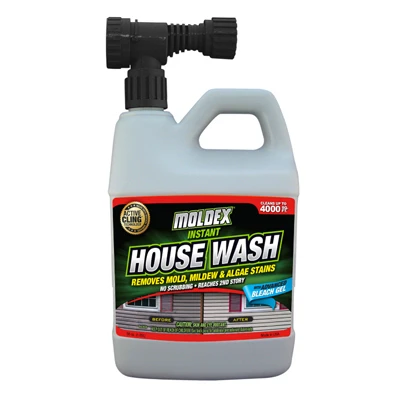 Instant House Wash, Advanced Bleach Gel Formula, 56-oz.
