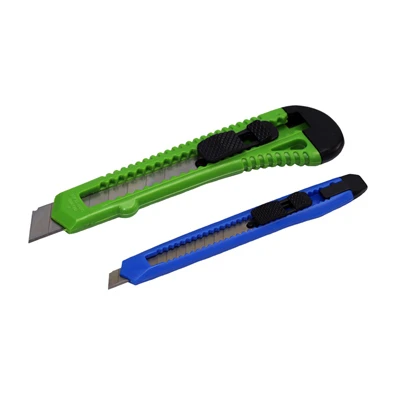 Snap Blade Knife Set, Steel, 2-Pc.