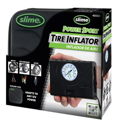 Power Sport Tire Inflator, 12 Volt, 100 Pounds Per Square Inch Maximum Pressure