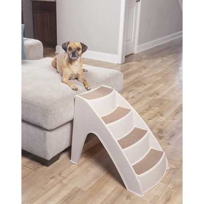 PupSTEP Lite Pet Stairs Non-Fold Design with 70 Pound Weight Capacity