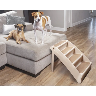 PupSTEP Lite Pet Stairs Non-Fold Design with 70 Pound Weight Capacity