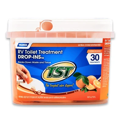 RV Test Drop Ins, Orange, 30-Pk.