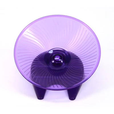 Medium Small Pet Exercise Wheel Flying Saucer Style for Small Animals