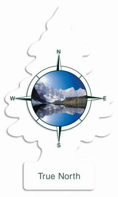 Car Air Freshener, True North Arctic & Pine Scent